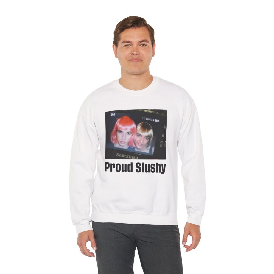 Slushy Proud Unisex Heavy Blend Crewneck Sweatshirt