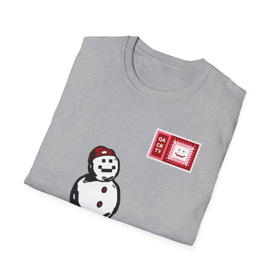 Quackity Snowman Unisex Softstyle T-shirt