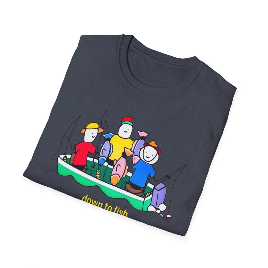 Super Mega Down to Fish Unisex Softstyle T-shirt