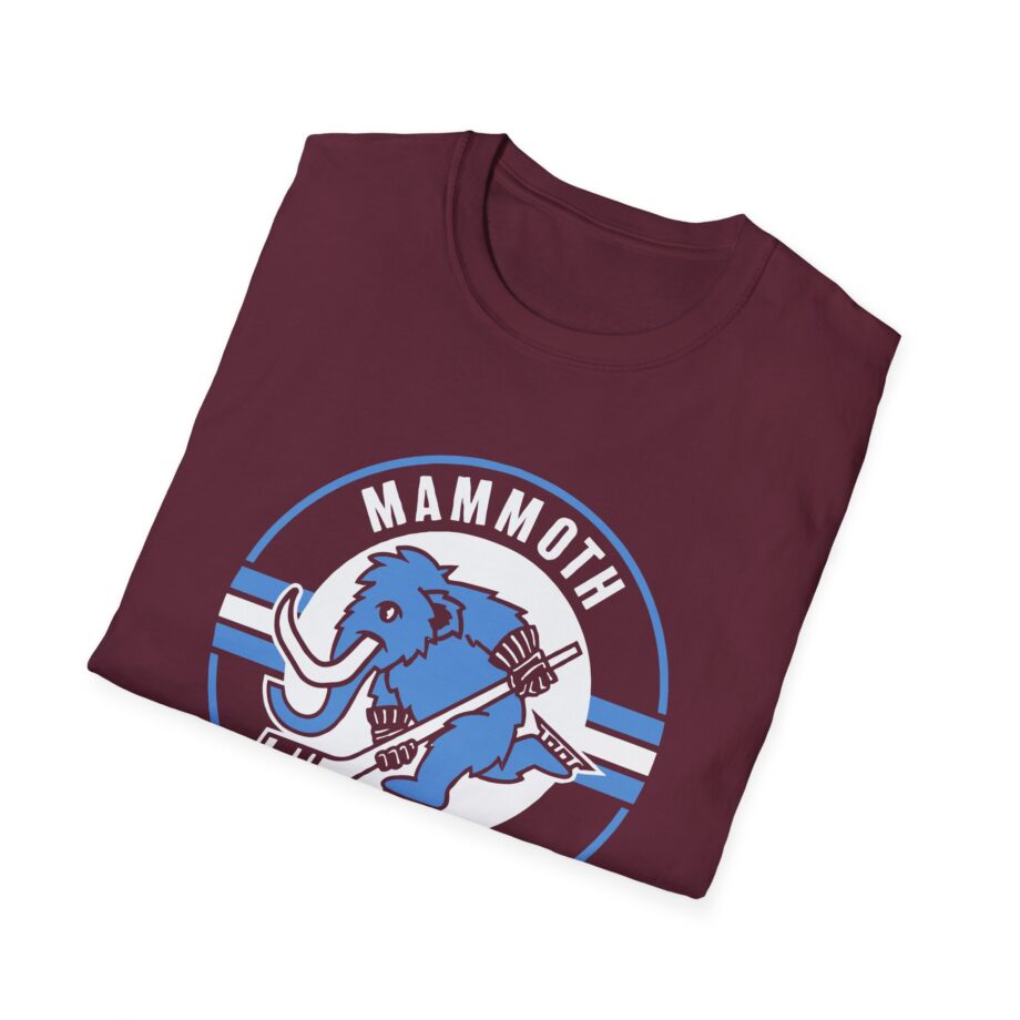 The Mammoth Club Hockey Logo Unisex Softstyle T-Shirt