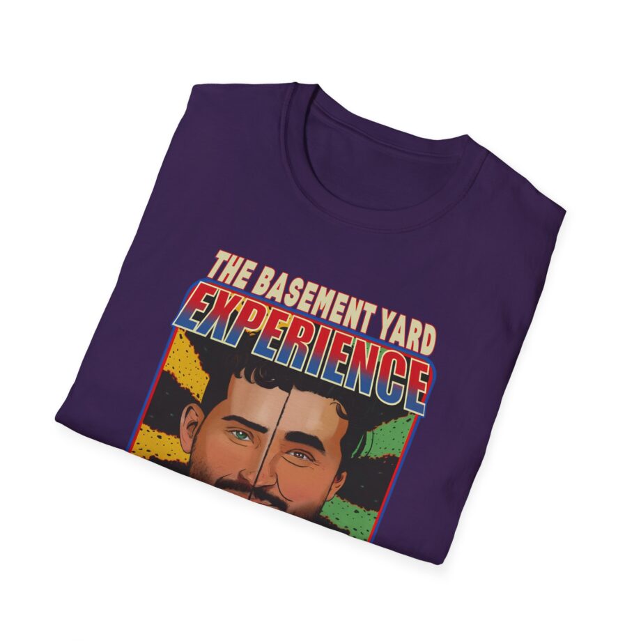 Basement Yard Split Face Experience Unisex Softstyle T-shirt