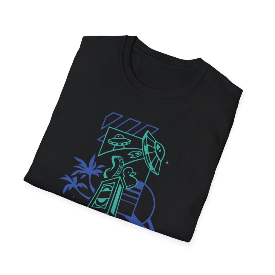 Quackity Cali Neon Unisex Softstyle T-shirt