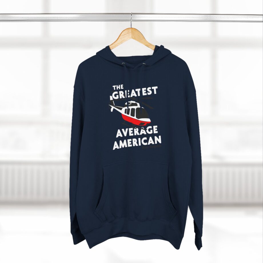 The Greatest Average American Nate Bargatze Three-panel Fleece Hoodie