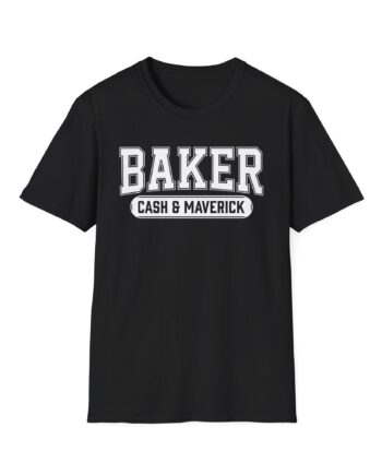 Maverick Baker and Cash Unisex Softstyle T-shirt