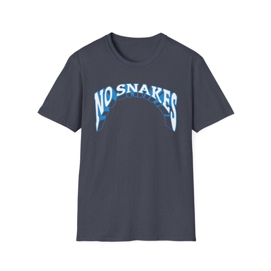 Zerkaa No Snakes Unisex Softstyle T-Shirt