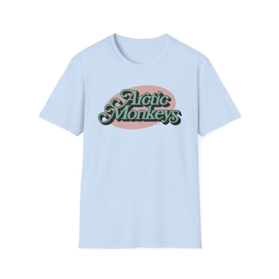Arctic Monkeys Ornate Logo Unisex Softstyle T-shirt