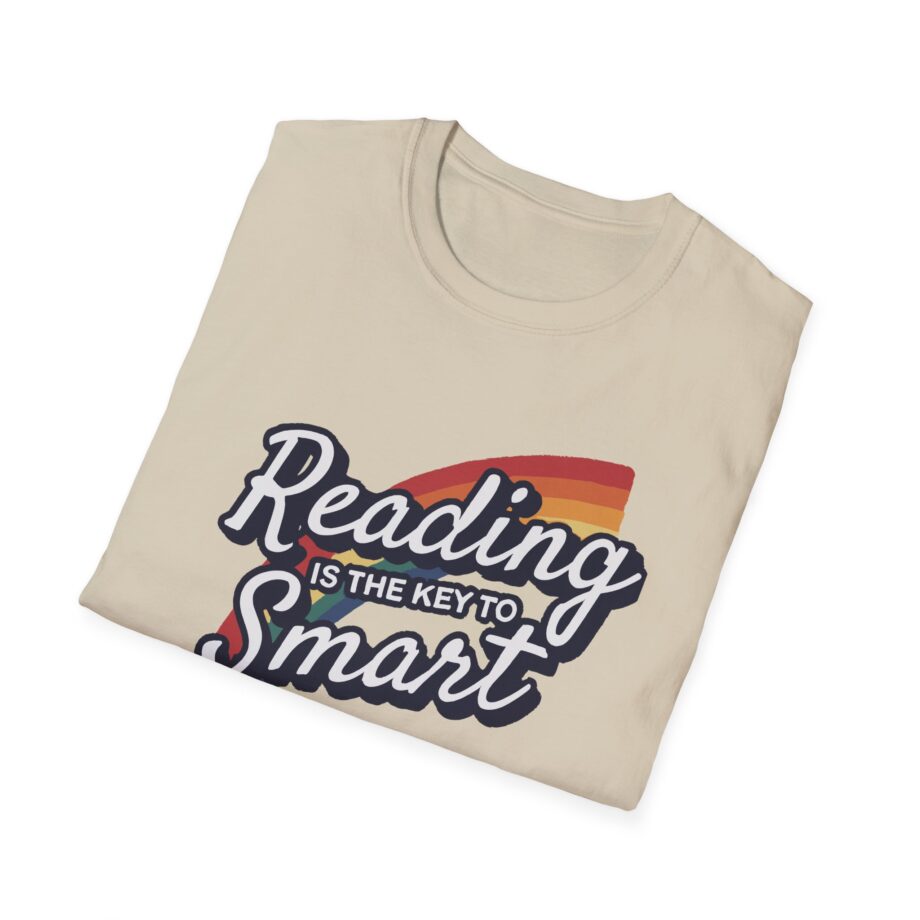 Nate Bargatze Reading is the Key to Smart Unisex Softstyle T-Shirt
