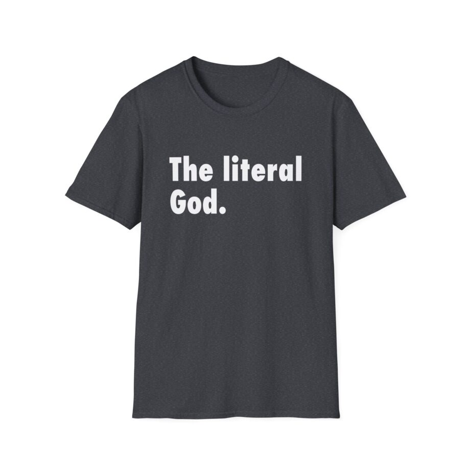 Zackrawrr the Literal God Unisex Softstyle T-shirt