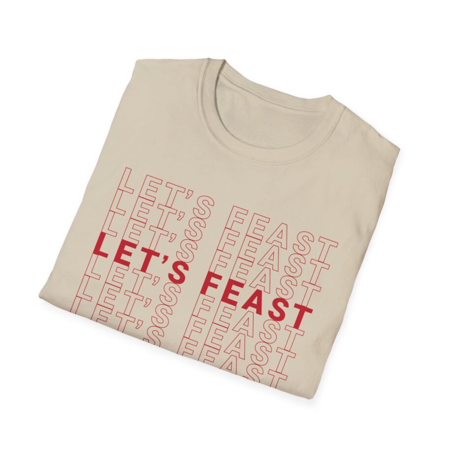 Elyse Myers Let’s Feast Unisex Softstyle T-Shirt