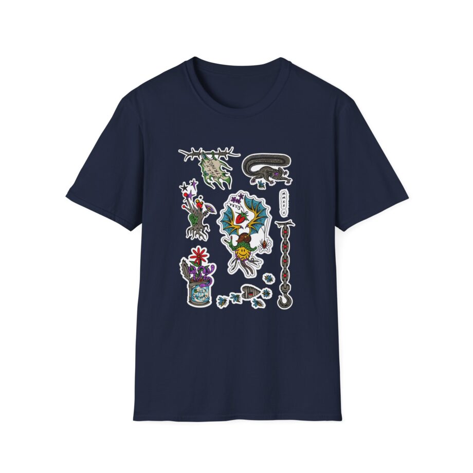 Billy Strings Flash Sheet Unisex Softstyle T-shirt