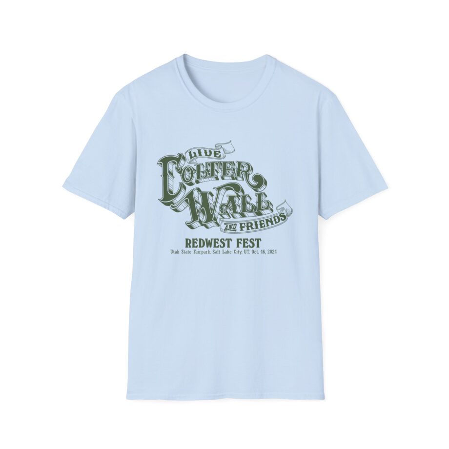 Colter Wall Redwest Fest Unisex Softstyle T-shirt