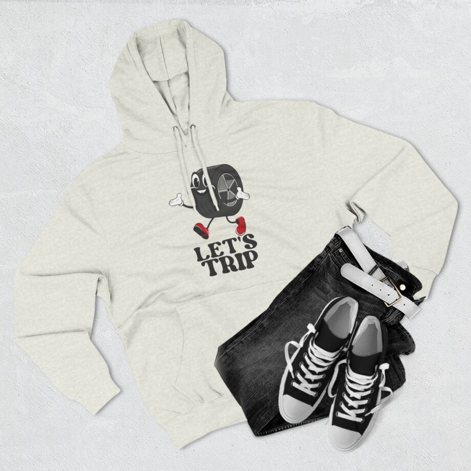 Sturniolo Triplets Lets Trip Wheelie Three-panel Fleece Hoodie