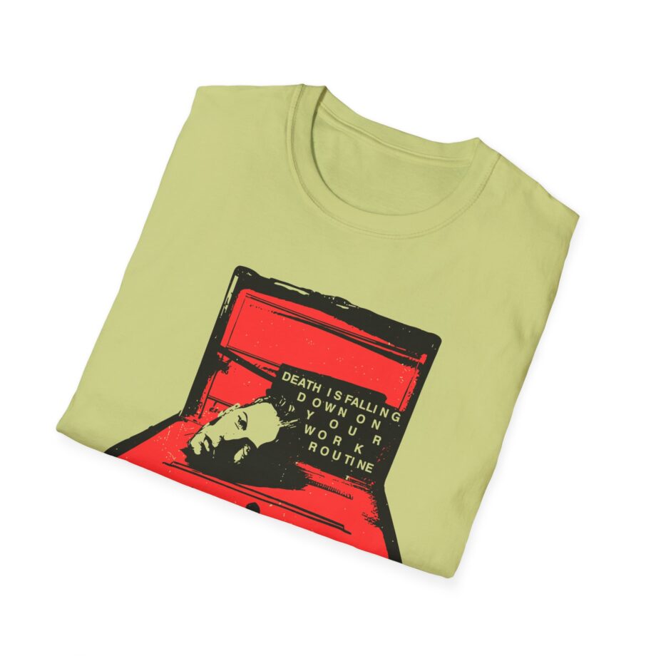 Fontaines Death Is Falling Down On Your Work Routine Unisex Softstyle T-Shirt
