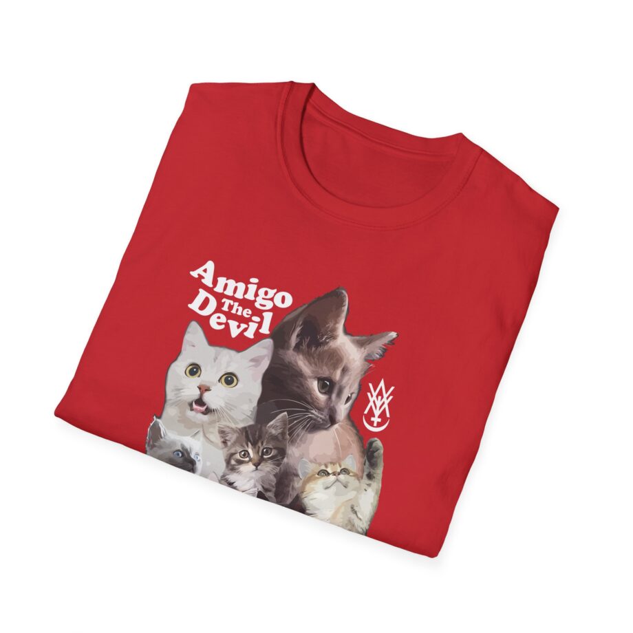 Amigo the Devil  Too Many Puppies Unisex Softstyle T-shirt