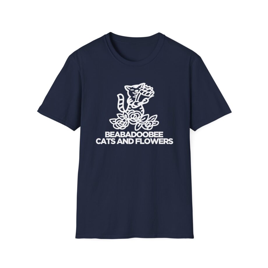 Beabadoobee Cats and Flowers Unisex Softstyle T-Shirt