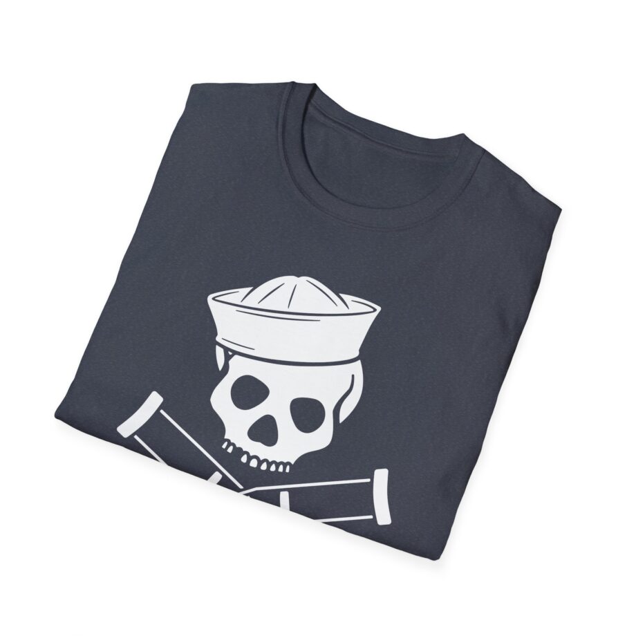 Jackass Sailor Skull & Crossbones Unisex Softstyle T-Shirt