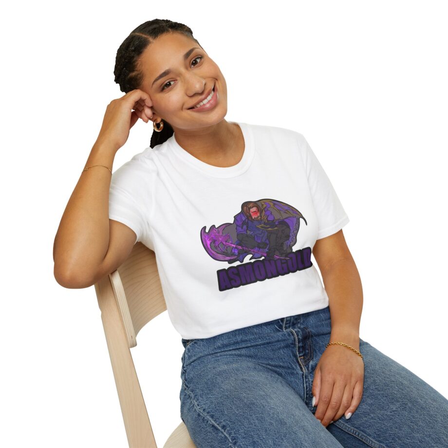 Zackrawrr the Dark Purple Knight Unisex Softstyle T-shirt