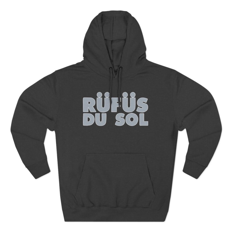 Rufus Du Sol Three-Panel Fleece Hoodie