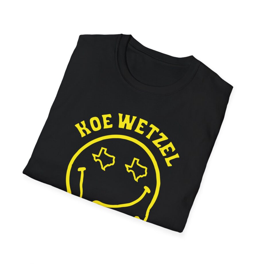 Koe Wetzel Drippy Smiley Unisex Softstyle T-shirt