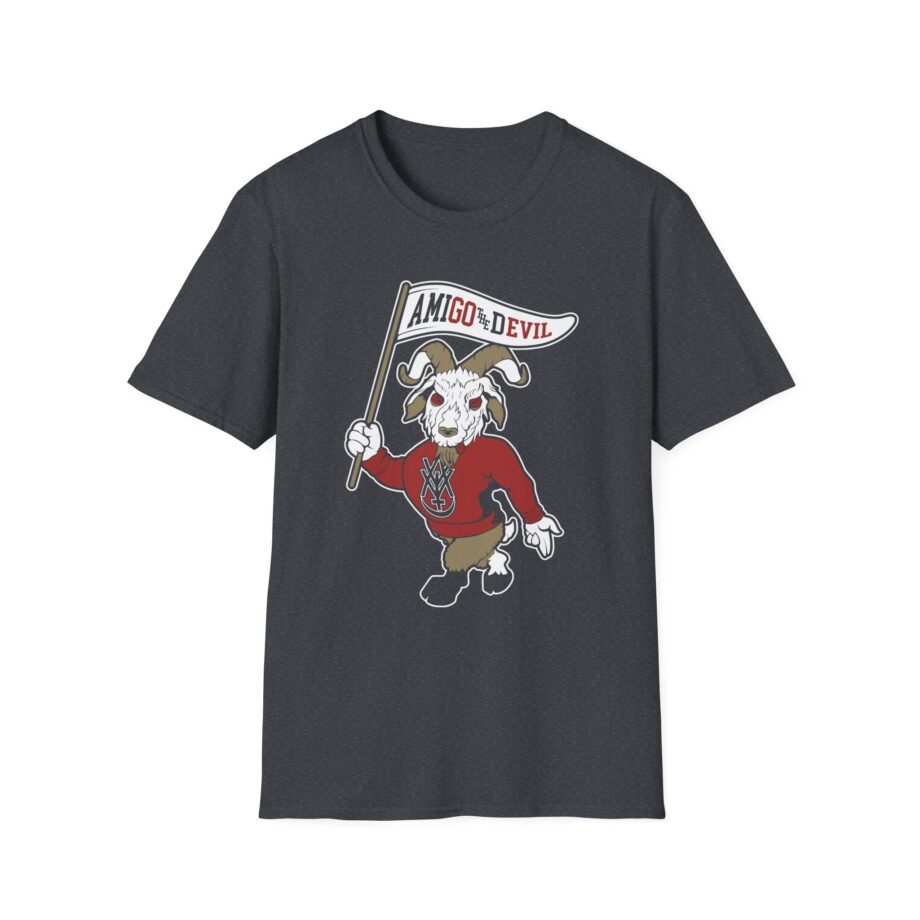 Amigo the Devil Go Evil Mascot Unisex Softstyle T-shirt