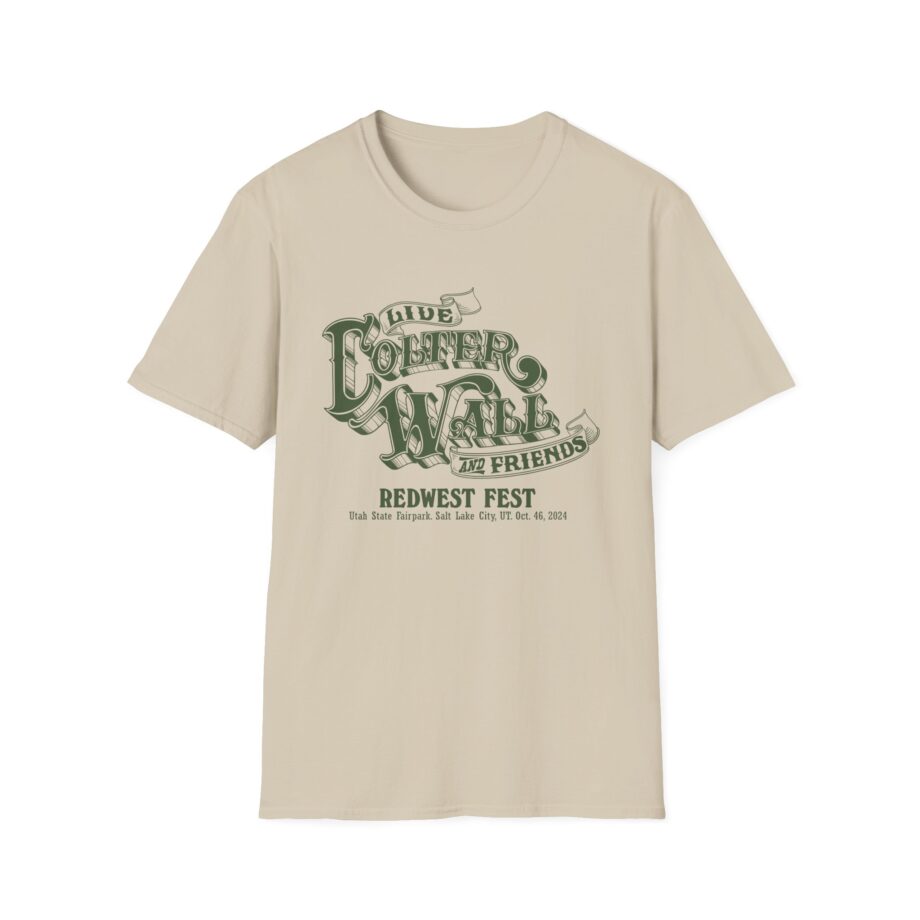 Colter Wall Redwest Fest Unisex Softstyle T-shirt