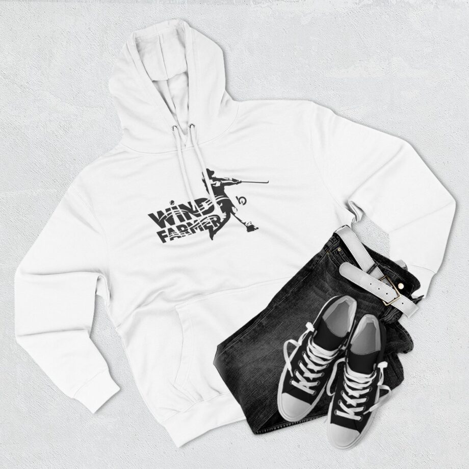 Trevor Bauer Outage Wind Farmer Three-panel Fleece Hoodie