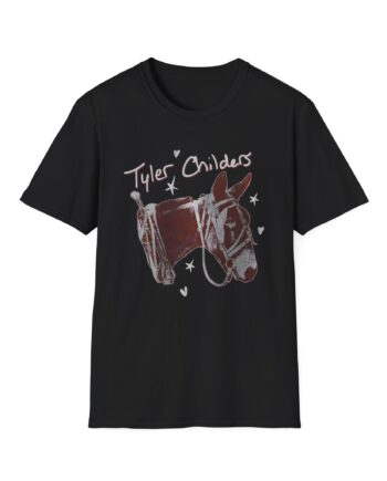 Tyler Childers Green Youth Mule Unisex Softstyle T-shirt
