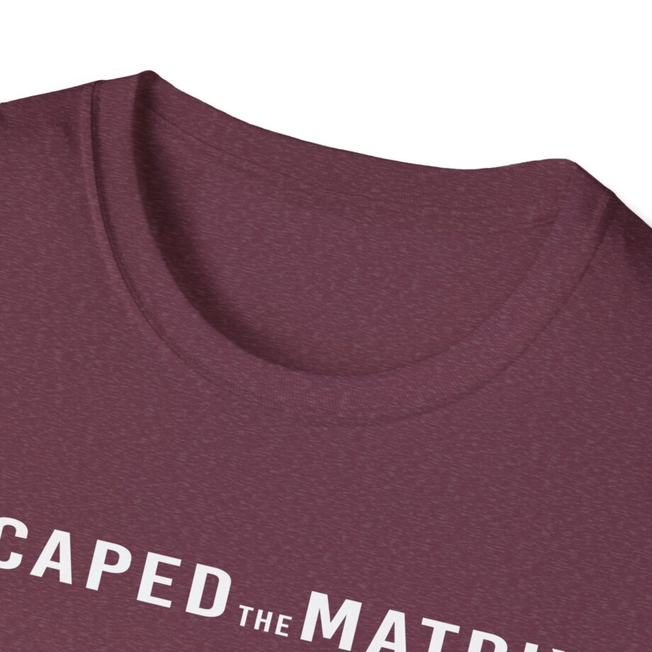 Andrew Tate Escaped the Matrix Unisex Softstyle T-shirt