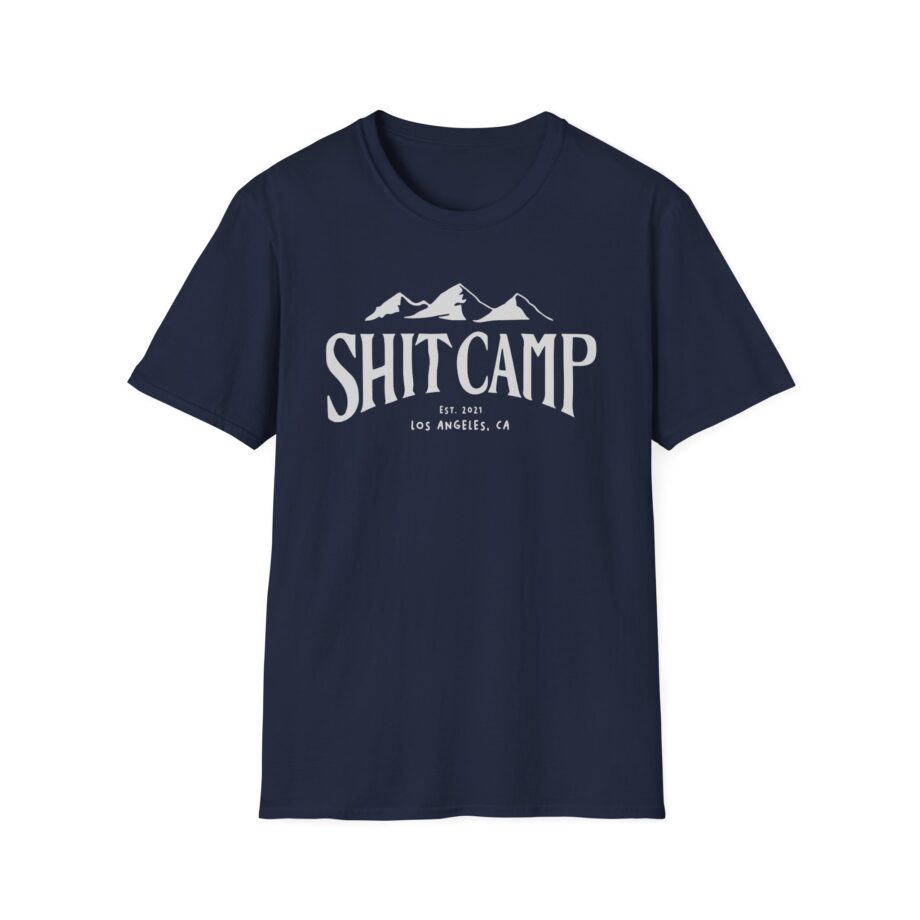 Qtcinderella Shit Camp Unisex Softstyle T-shirt