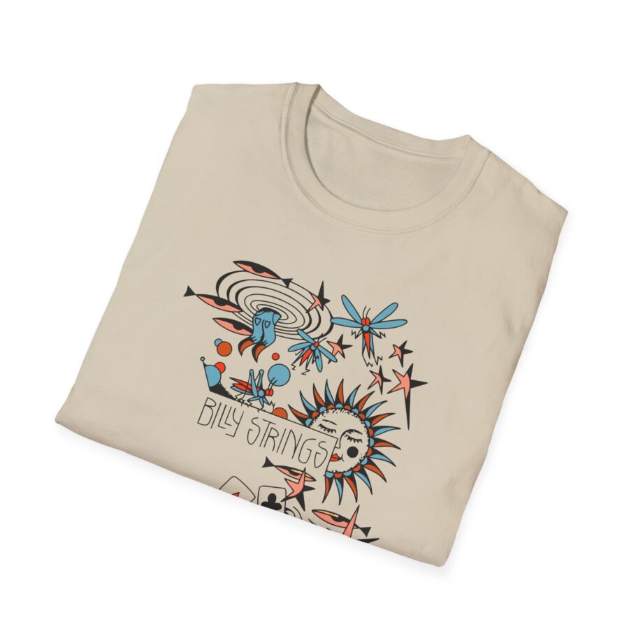 Billy Strings River of Cards Unisex Softstyle T-Shirt