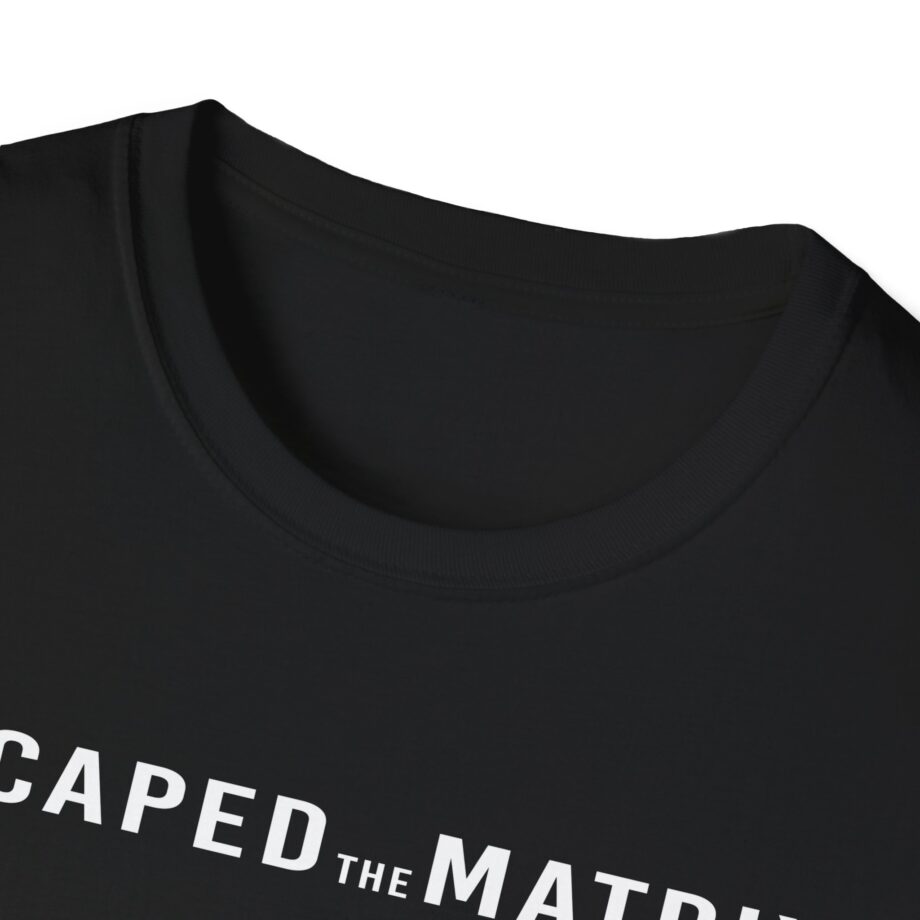 Andrew Tate Escaped the Matrix Unisex Softstyle T-shirt