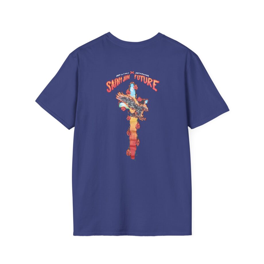 Not a Cult X Freebandz Roses Unisex Softstyle T-Shirt