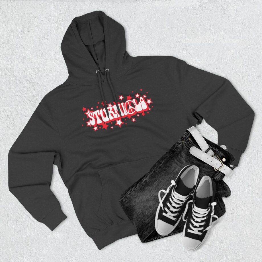 Sturniolo Peace & Stars Three-panel Fleece Hoodie