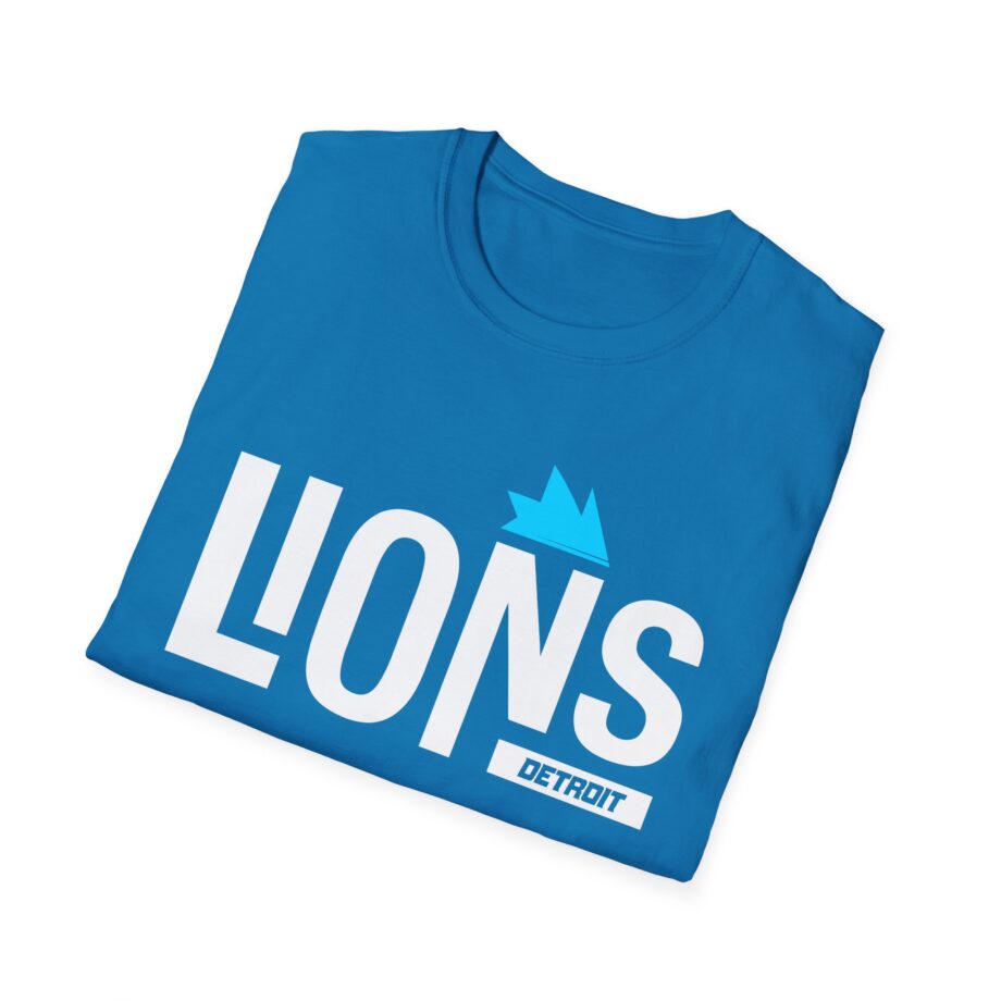 Ninja Detroit Lions Unisex Softstyle T-shirt