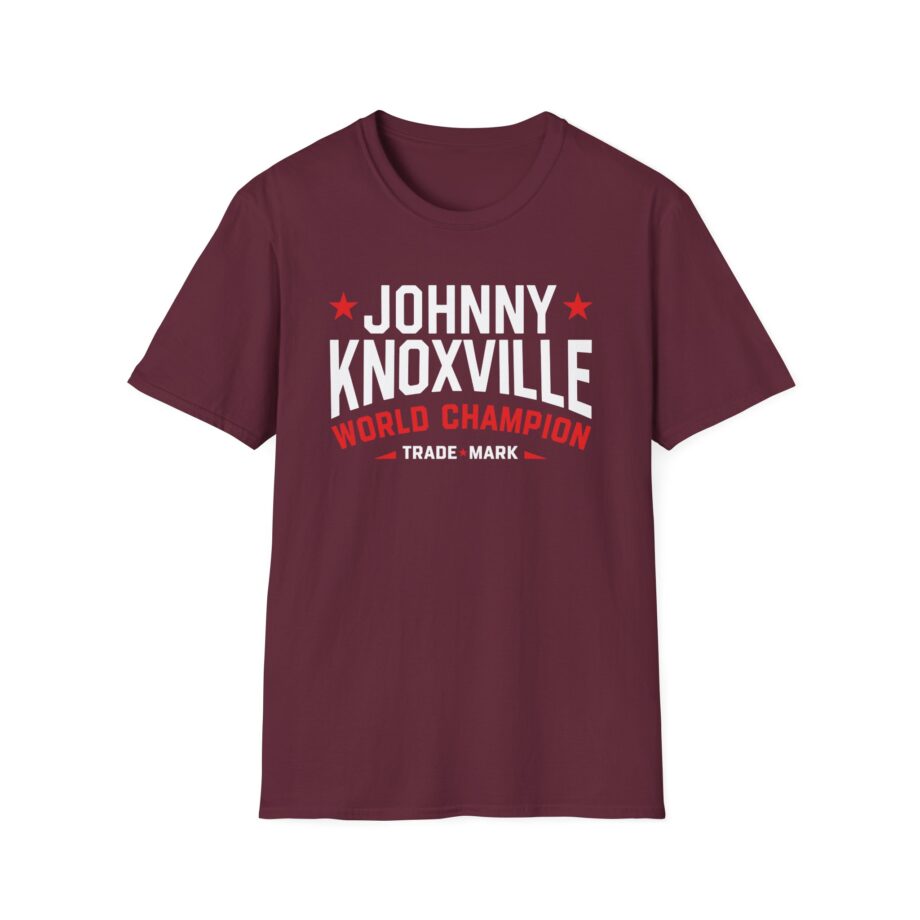 Jackass Johnny Knoxville World Champion Trade Mark Unisex Softstyle T-Shirt