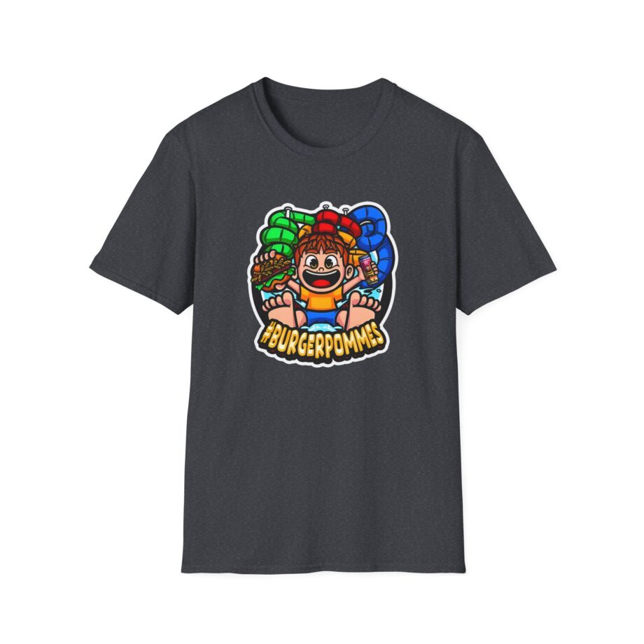 Burger Pommes  Unisex Softstyle T-Shirt
