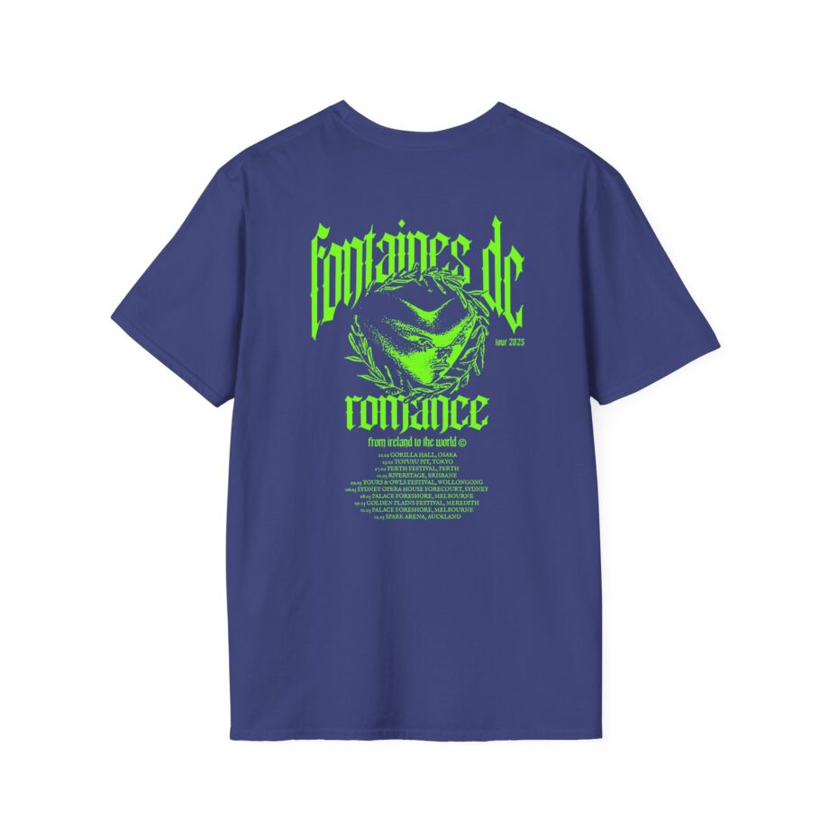 Fontaines D.C. Tour Unisex Softstyle T-Shirt