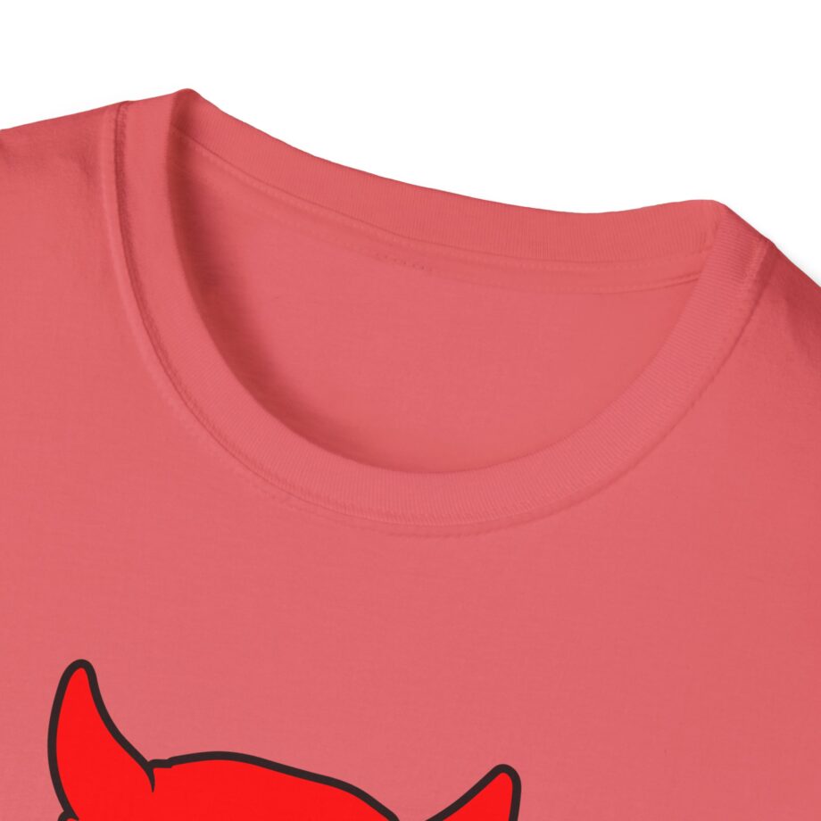 Jackass Devil Horns Skull & Crossbones Unisex Softstyle T-Shirt