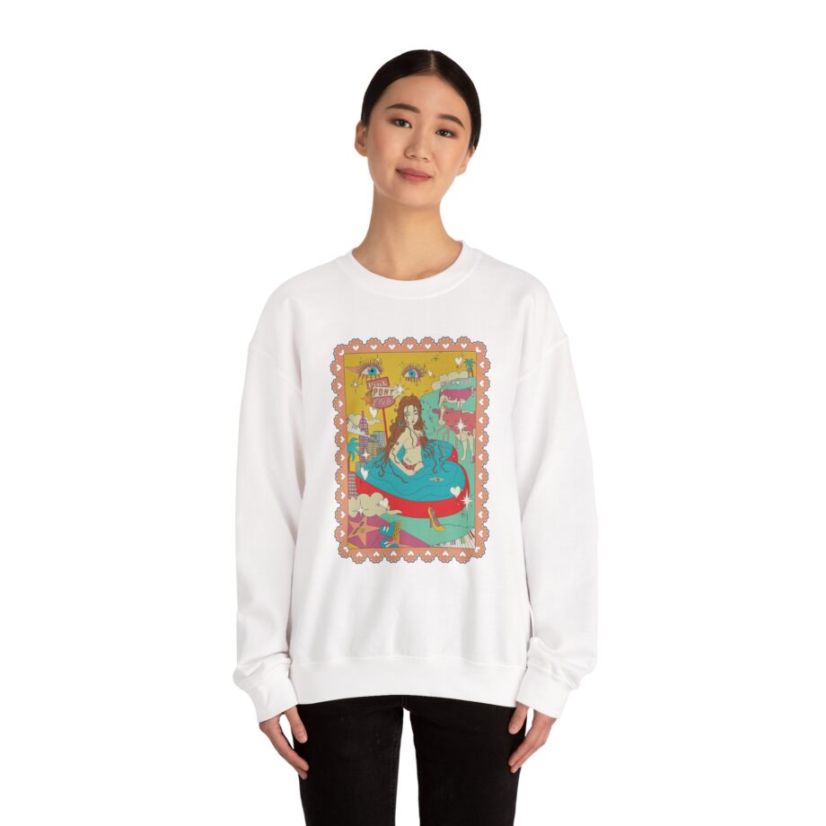 Chappell Roan Unisex Heavy Blend Crewneck Sweatshirt
