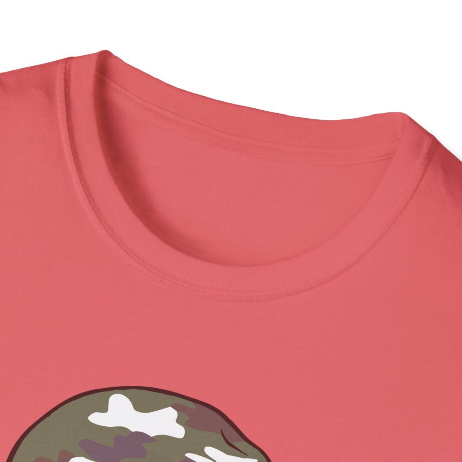 Jackass Camouflage Helmet Unisex Softstyle T-Shirt