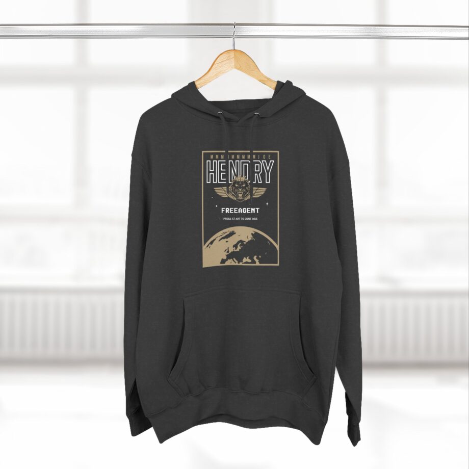 Joe Hendry Three-Panel Fleece Hoodie
