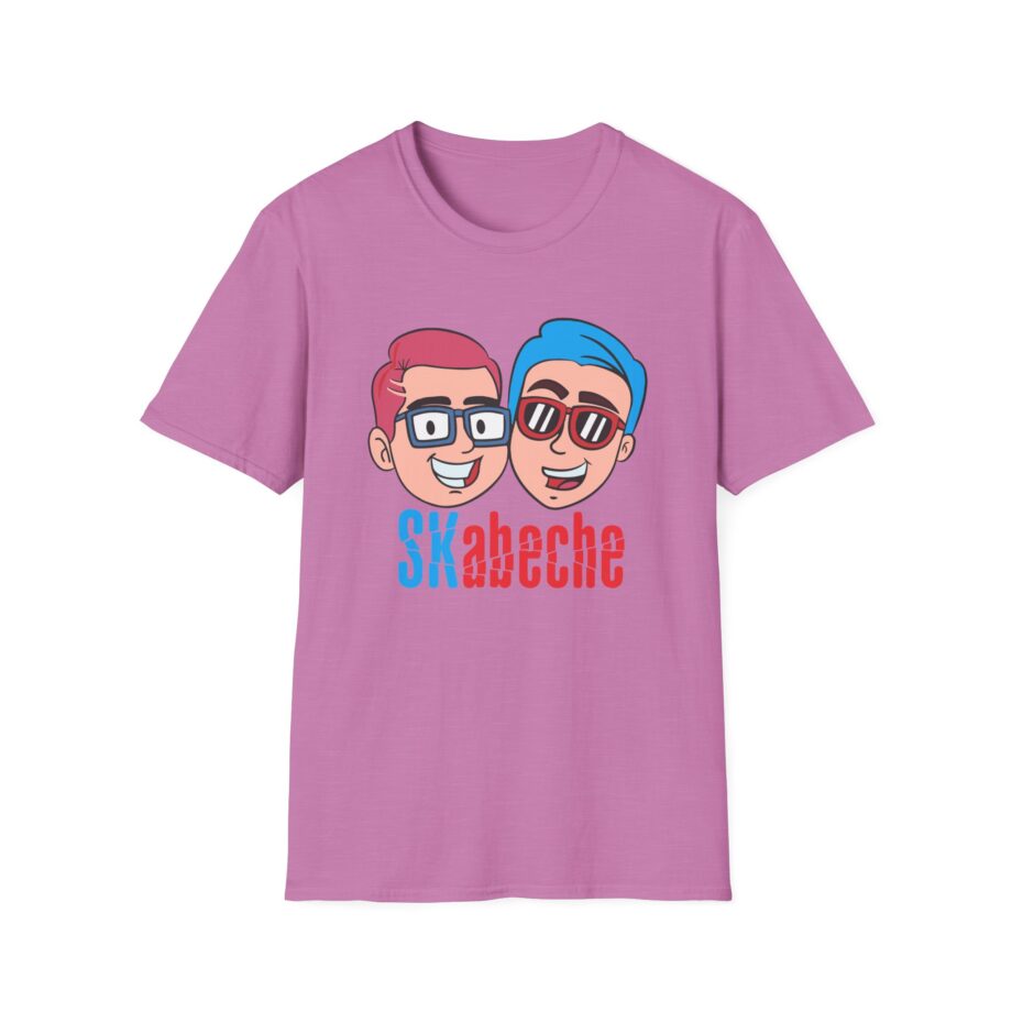 Playera Skabeche Sk Youtubers Unisex Softstyle T-Shirt