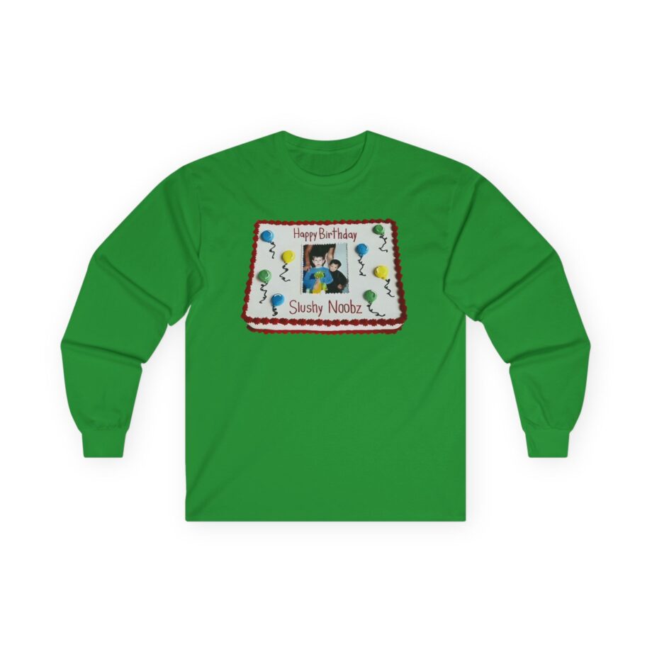 Slushy Noobz Birthday Cake Unisex Ultra Cotton Long Sleeve Tee