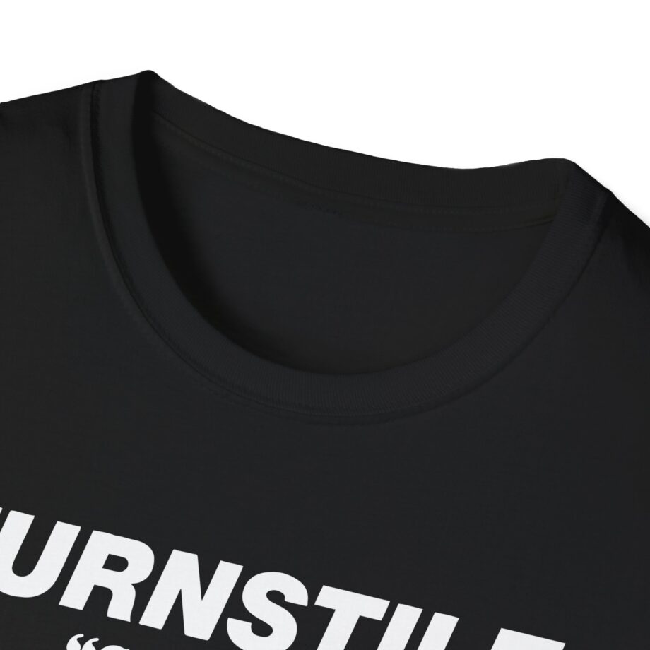 Turnstile Glow on Drawing Unisex Softstyle T-shirt