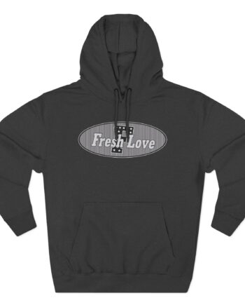 Fresh Love Three Panel Fleece Hoodie