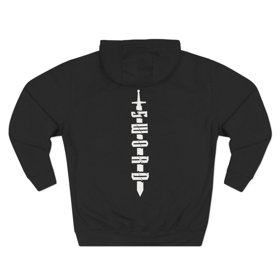Trevor Bauer Outage Sword Spine Three-Panel Fleece Hoodie