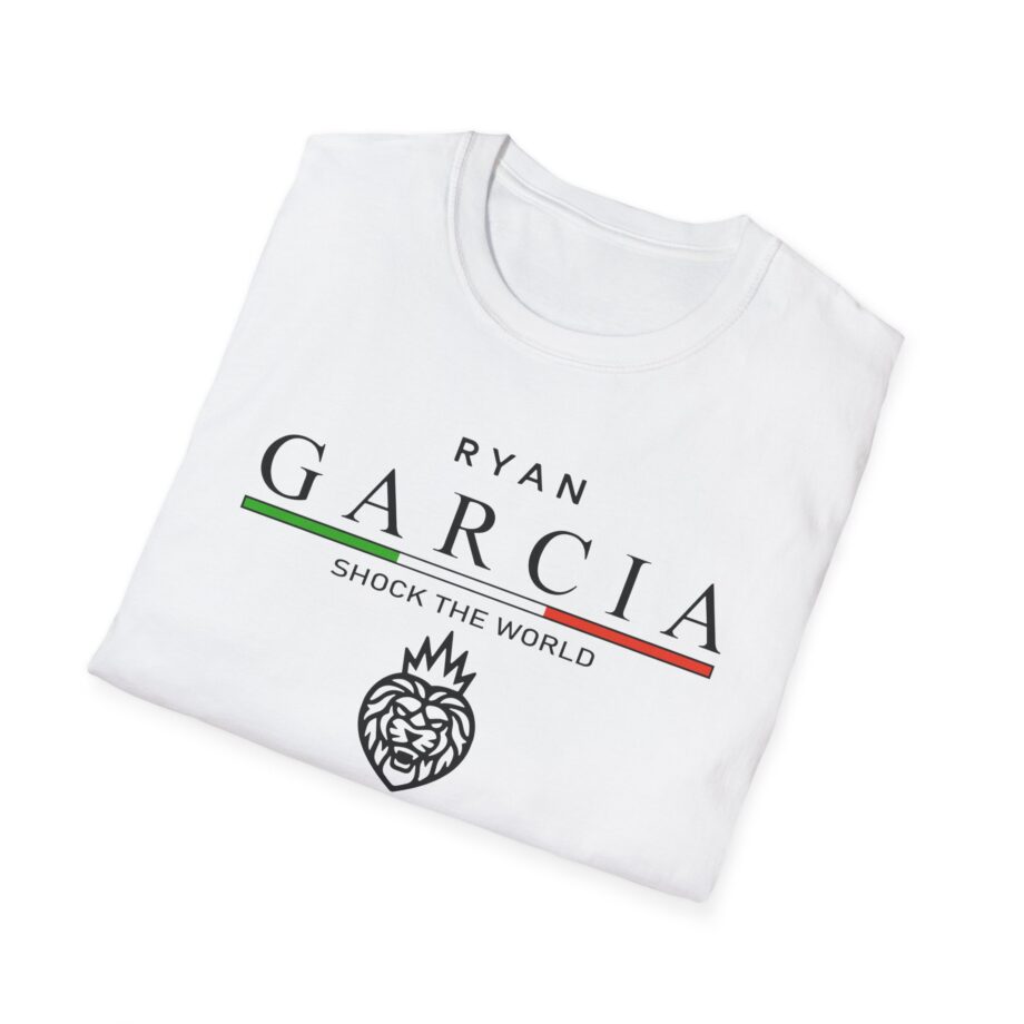 Ryan Garcia Shock the World Unisex Softstyle T-shirt