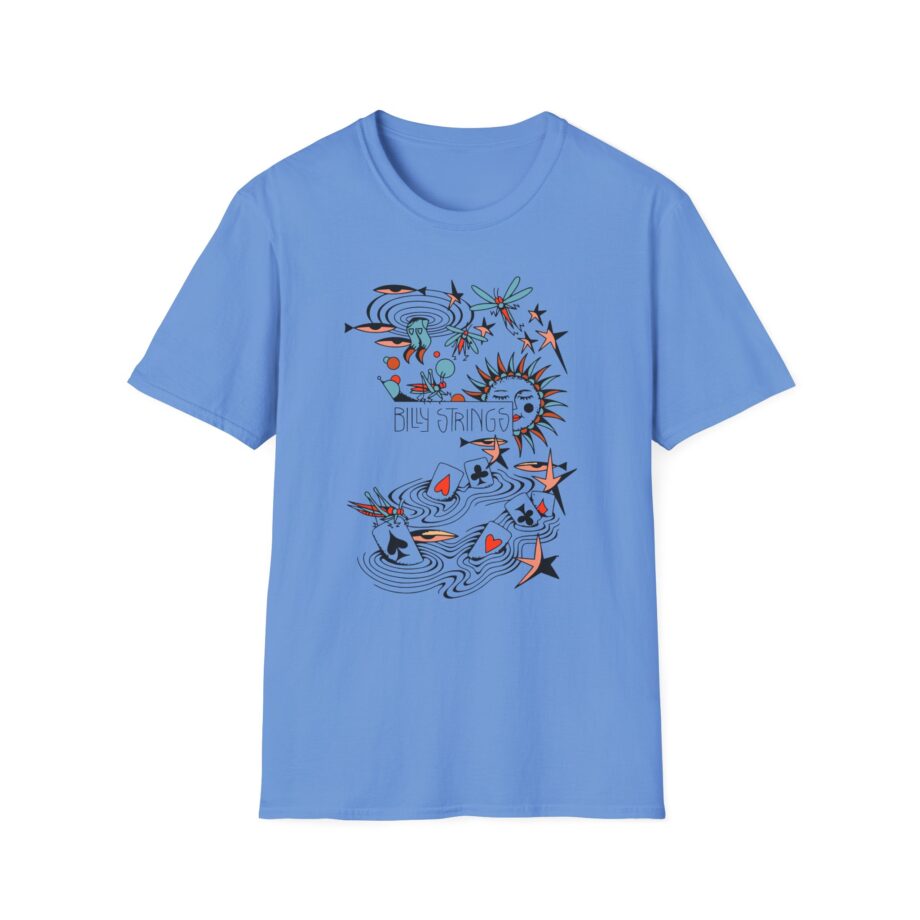 Billy Strings River of Cards Unisex Softstyle T-Shirt