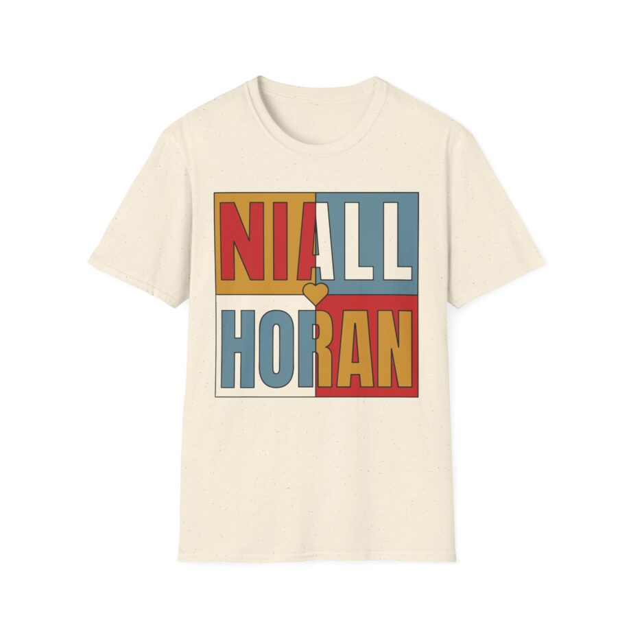 Niall Horan Niall Colour Block Unisex Softstyle T-shirt