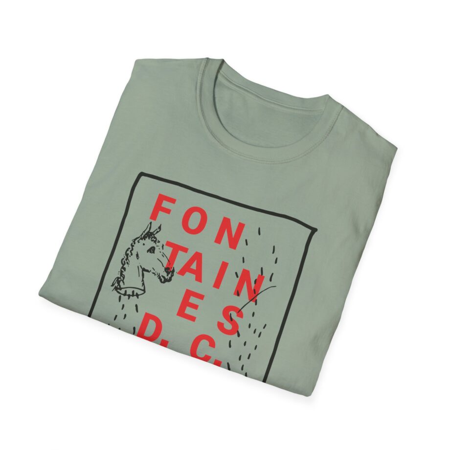 Fontaines Horse Head Unisex Softstyle T-Shirt